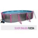 Silver Ovalada 550x366x120 fucsia